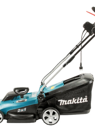 Cortacésped eléctrico Makita ELM 3720 1400 vatios 37 cm ancho de corte