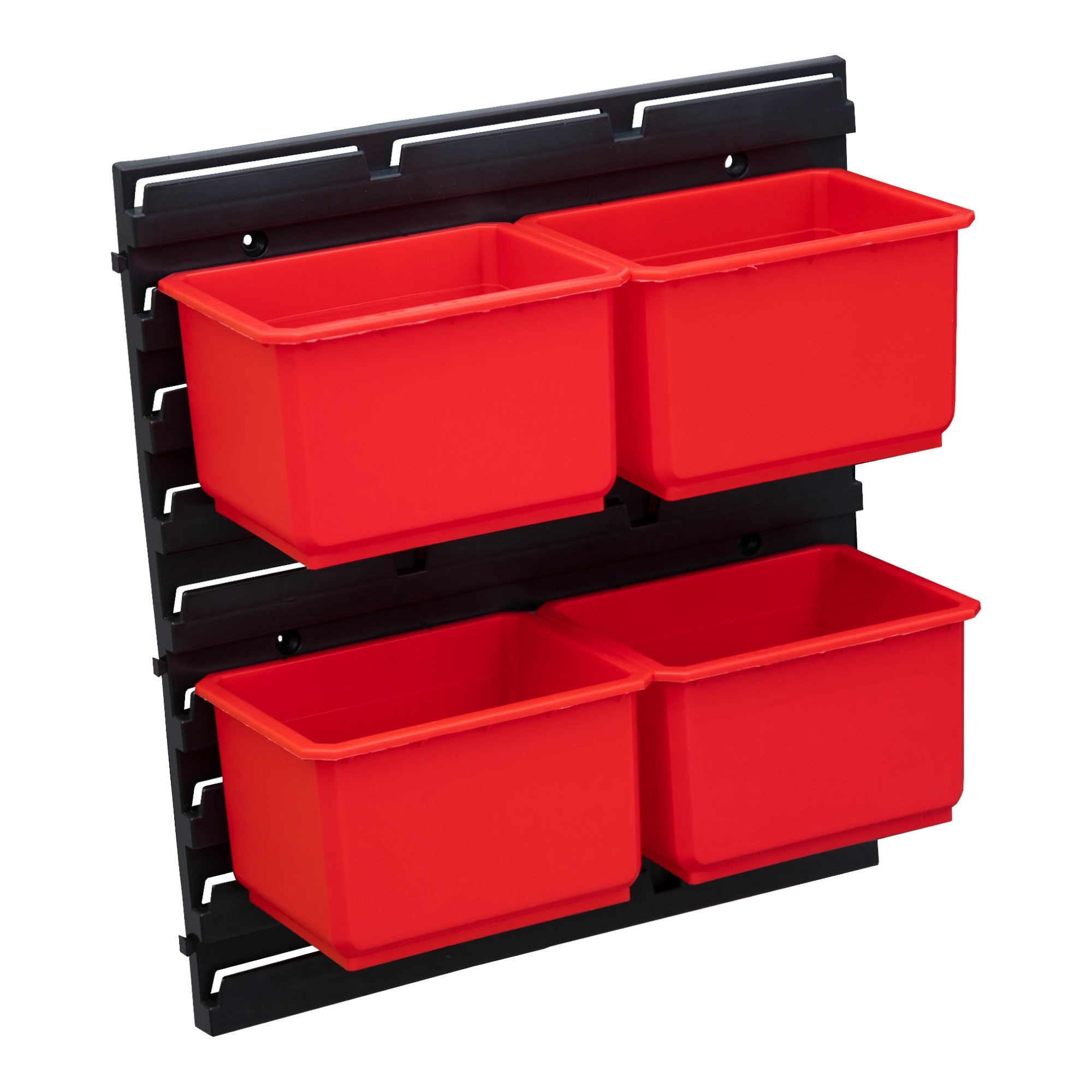 Qbrick System Container Set Nr 1 Werkstattwand 39 x 35 cm mit 4 Behaeltern fuer System ONE und System TWO Koffer 0 - toolbrothers