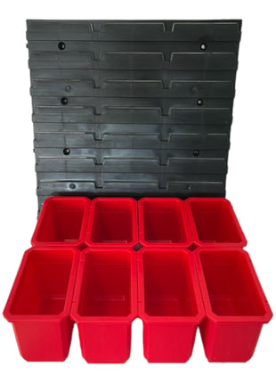 Qbrick System Container Set nº 2 pared taller 39 x 35 cm con 8 contenedores para maletas System ONE y System TWO