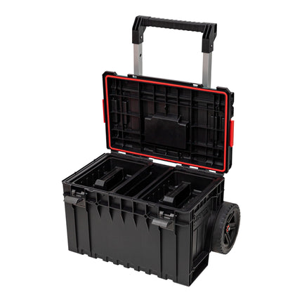 Qbrick System ONE 2.0 Technik Set Nr. 1 Set de chariot à outils + ONE 200 2.0 Technik + ONE 350 2.0 Technik + ONE Cart 2.0 IP66 105,4 l 640 x 440 x 900 mm