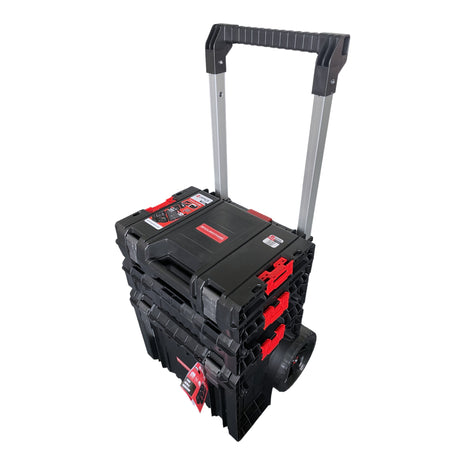 Qbrick System PRO Set 7 2.0 Plus Set de chariot à outils + PRO Toolcase + PRO Box 130 2.0 + PRO Cart 2.0 Plus 410 x 400 x 610 mm