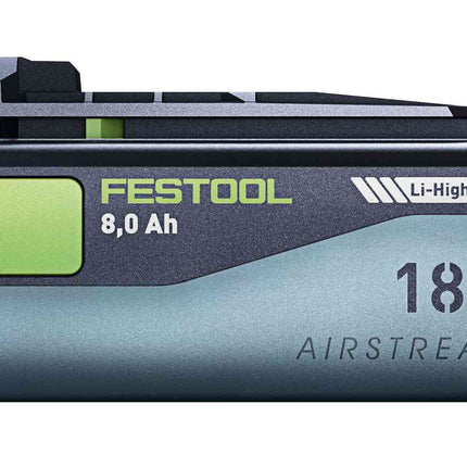 Festoo BP 18 Li 8,0 HP-ASI l Pack batterie HighPower Batterie 18 V 8,0 Ah ( 577323 ) 8000 mAh Li-ion avec indicateur de charge