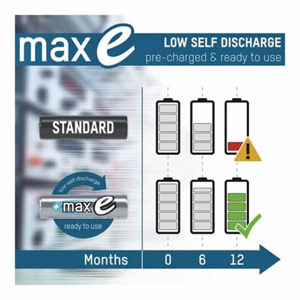 ANSMANN Batterie d´accumulateur maxE 1,2 V 800 mAh ( 4000876117 )