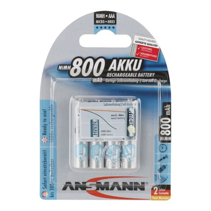 ANSMANN Batterie d´accumulateur maxE 1,2 V 800 mAh ( 4000876117 )