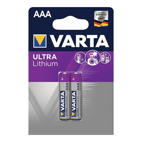 Bateria VARTA ULTRA Lithium 1.5 V AAA Micro 1100 mAh ( 4000901770 )