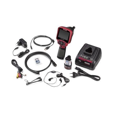 RIDGID Caméra d'inspection sur batterie micro CA-350x 3,5 ″ 320 x 240 ( 8000600271 )