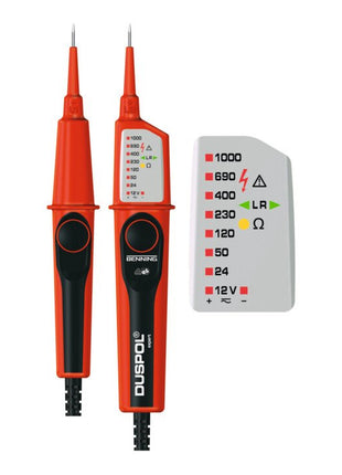 Tester napięcia/ciągłości BENNING DUSPOL(R) expert 12-1000 V AC/DC ( 4000828828 )