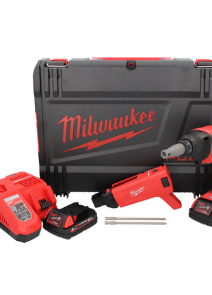 Milwaukee M18 FSGC-202X Akku Trockenbauschrauber 18 V 13 Nm Brushless + 2x Akku 2,0 Ah + Ladegerät + HD Box ( 4933459200 ) - Toolbrothers