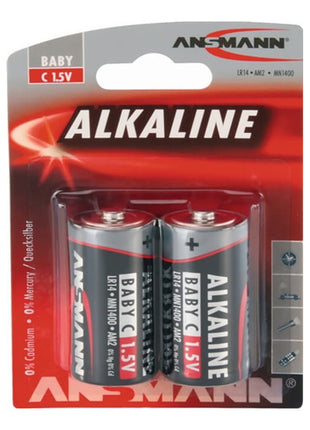 Batería ANSMANN 1,5 V C-AM2-Baby 7000 mAh (4000901828)