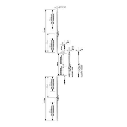 FUHR Têtière de raccordement Multisafe MA Têtière en U 24 mm ( 3000250285 )