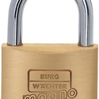 BURG-WÄCHTER Cadenas cylindrique 400 E Magno / 50 GL largeur du corps de verrou 50 mm ( 3000251204 )