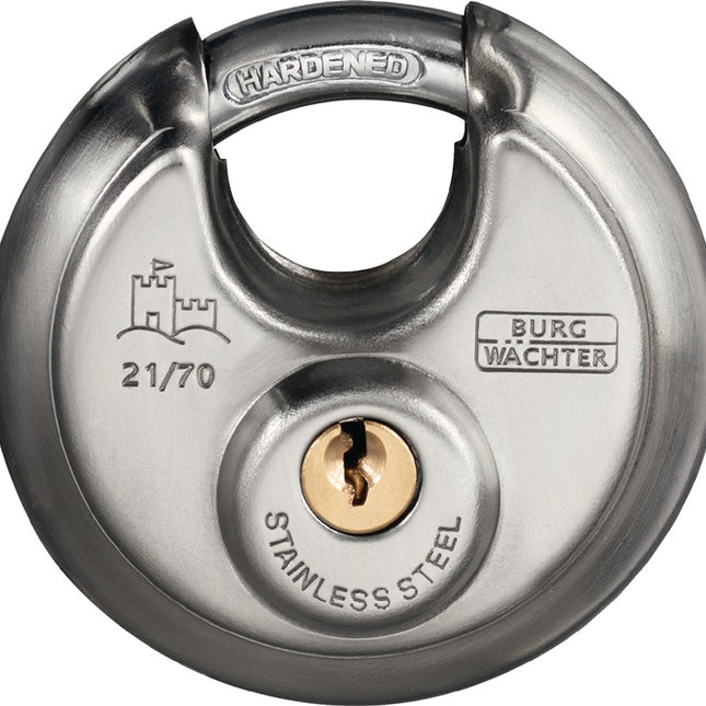 BURG-WÄCHTER Cadenas cylindrique 21 60 largeur du corps de verrou 60 mm ( 3000253384 )