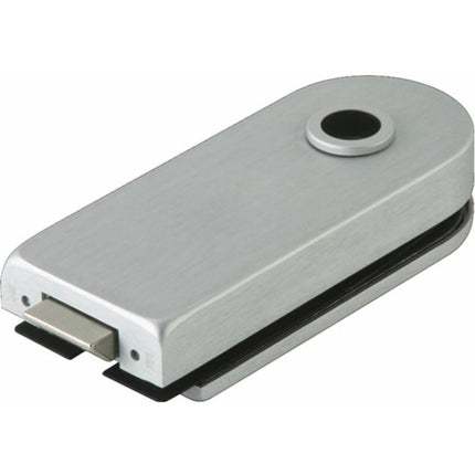 Serrure de porte en verre STUDIO Rondo DORMA-GLAS métal léger argent anodisé ( 3000254469 )