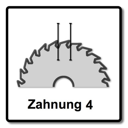 Bosch Kreissägeblatt Expert for Fibre Cement 160 x 20 x 2,2 mm 4 Zähne ( 2608644121 ) - Toolbrothers