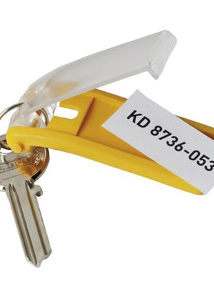 DURABLE Porte-clés Key Clip jaune Plastique ( 3000259103 )