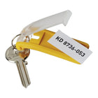 DURABLE Porte-clés Key Clip jaune Plastique ( 3000259103 )