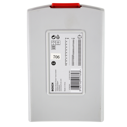 Bosch HSS Spiralbohrer Set Box PointTeQ 19 tlg. 1 - 10 mm Metallbohrer ( 2608577351 ) - Toolbrothers