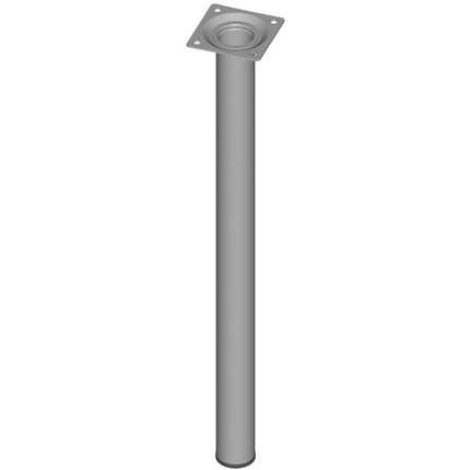 ELEMENT SYSTEM pied de meuble aluminium blanc 30 mm hauteur 500 mm ( 3000271269 )