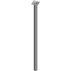 ELEMENT SYSTEM pied de meuble aluminium blanc 30 mm hauteur 700 mm ( 3000271278 )