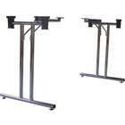 BMB Piètement de table pliante chromé poli Hauteur 710 - 715 mm ( 3000273127 )