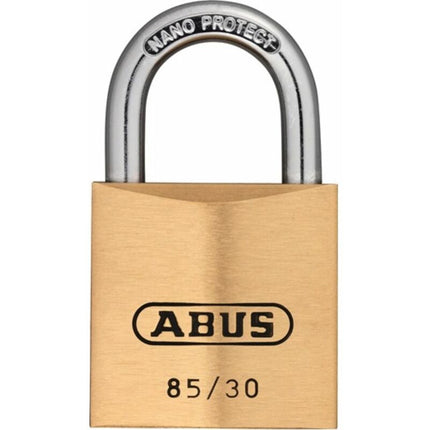 ABUS Cadenas cylindrique 85/30 gl largeur du corps de verrou 30 mm ( 3000280030 )