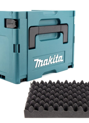 Makita MAKPAC 3 Systemkoffer - mit Universaleinlage für Makita 18 V Akku Geräte Schrauber Sägen Schleifer - Toolbrothers