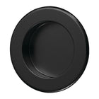 HERMETA poignée coquille aluminium époxy noir rond ( 3000283374 )