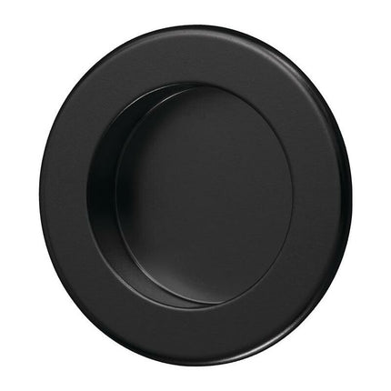 HERMETA poignée coquille aluminium époxy noir rond ( 3000283374 )