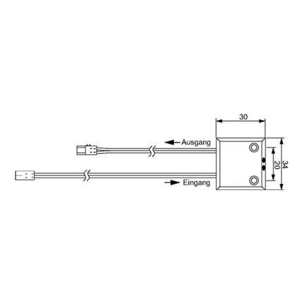 L&S LED IR Interrupteur 12 V 12 V (*24 V) ( 3000550095 )