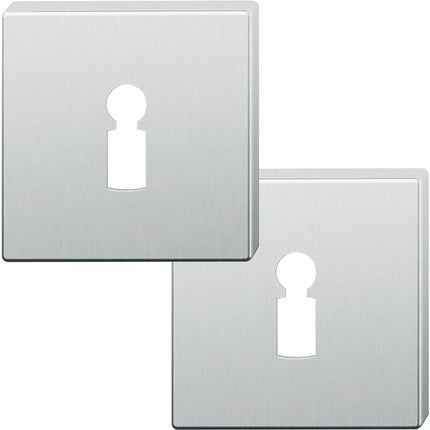 Paire de rosaces à clé FSB 12 1704 acier inoxydable 6204 (3322002403)