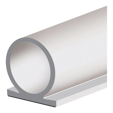 ELLEN Joint de butée de porte Profilé Oméga 137 Longueur 25 m Largeur 8 mm autocollant ( 3327023174 )