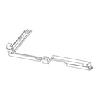 GEZE Levier manuel blanc ( 3360039032 )