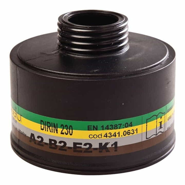 EKASTU Filtre multi-secteurs DIRIN 230 EN 14387, DIN EN 148-1 A2 B2 E2 K1 ( 4000370807 )