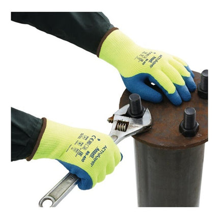 Gants de protection contre le froid ANSELL ActivArmr(R) 80-400 taille 10 jaune/bleu ( 4000371420 )