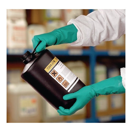 Gants ANSELL pour produits chimiques AlphaTec Sol-Vex 37-675 taille 9 vert ( 4000371485 )