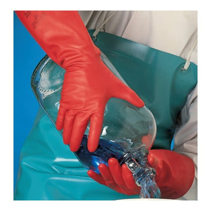 Gants ANSELL pour produits chimiques AlphaTec Sol-Vex 37-900 taille 10 rouge ( 4000371491 )