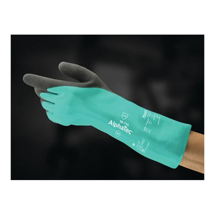 Gants ANSELL pour produits chimiques AlphaTec 58-735 taille 10 vert ( 4000371504 )