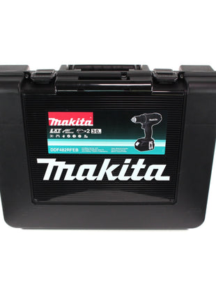 Makita DDF 482 RFEB Akku Bohrschrauber 18 Volt im Transportkoffer + 2x 3,0 Ah Akkus + Schnell Ladegerät - Toolbrothers