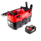 Milwaukee M18 VC 401 18V Akku Nass- & Trockensauger + 1x Akku 4,0Ah - ohne Ladegerät - Toolbrothers