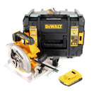 Dewalt DCS 570 NT Akku Hand Kreissäge 18V 184 mm Brushless + 1x Akku 2,0Ah + TSTAK - ohne Ladegerät - Toolbrothers