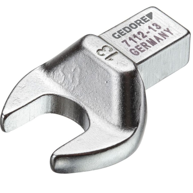 GEDORE Outil à emmancher à mâchoire 7112-18 ouverture de clé 18 mm 9 x 12 mm ( 4000775169 )