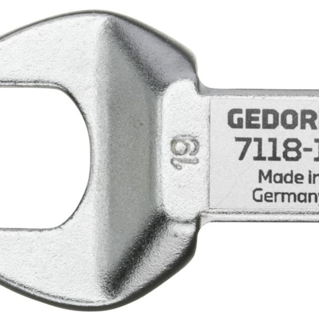 GEDORE Outil à emmancher à mâchoire 7118-24 ouverture de clé 24 mm 14 x 18 mm ( 4000775184 )