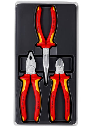 KNIPEX Jeu de pinces Elektro-Paket contenu 3 pièces VDE ( 4000794416 )