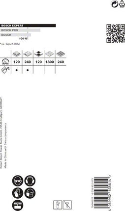 BOSCH Scie cloche Expert Tough Material D. de la scie 73 mm prof. coupe 60 mm ( 4000800256 )