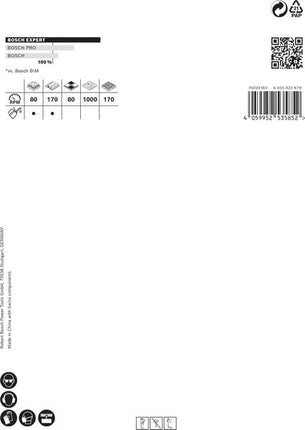 BOSCH Scie cloche Expert Tough Material D. de la scie 102 mm prof. coupe 60 mm ( 4000800259 )