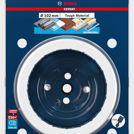 BOSCH Scie cloche Expert Tough Material D. de la scie 102 mm prof. coupe 60 mm ( 4000800259 )