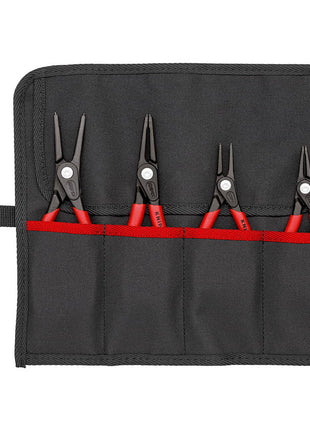 KNIPEX Jeu de pinces pour circlips de précision  4 pièces dans étui enroulable ( 4000810642 )