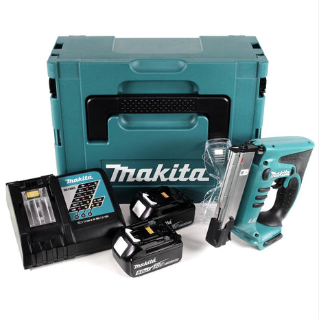 Makita DPT 351 RTJ 18 V Li-Ion Akku Pintacker im Makpac + 2 x 5,0 Ah Akku + Ladegerät - Toolbrothers