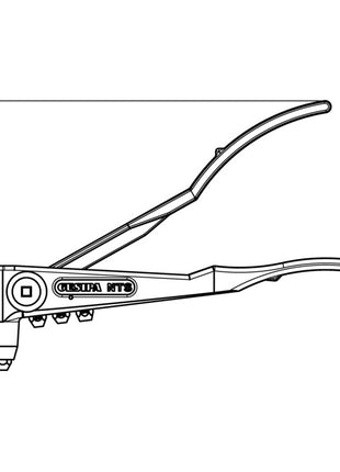 GESIPA Riveteuse d'écrous aveugles manuelle NTS longueur 275 mm ( 4000813030 )