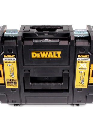 Dewalt DCD 740 M1 Akku Winkelbohrmaschine 18V 33Nm + 1x 4,0Ah Akku + Schnellladegerät + TSTAK - Toolbrothers